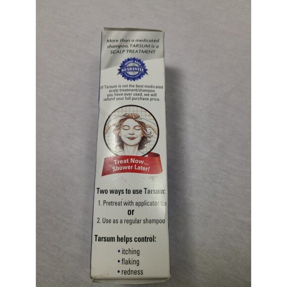 Tarsum Professional Medicated Scalp Treatment Shampoo/Gel 4 oz  × 2 Bottles NEW - Picture 2 of 2
